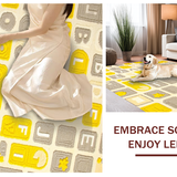 Charming Light Beige Educational Design(Beige)