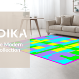 Lively Pink and White Checker(Green)