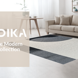 Chic Half Moon Geometric Design(Gray)