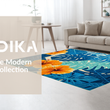 Whimsical Floral Leaf Palette(Blue)