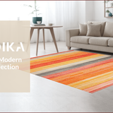 Colorful Contemporary Geometric Motif(Yellow)