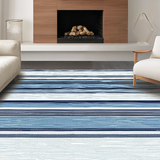 Fresh Modern Linear Wave Design(Blue)