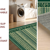 Artistic Geometric Green Palette(Green)