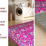 Elegant Fuchsia Abstract Geometry(Pink)