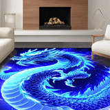 Mystical Creature Abstract(Blue)