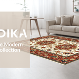 Eye Catching Geometric Floral Blend(Red)