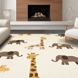 Playful Safari Inspired Visual Elements(Beige)