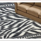 Exotic Striped Monochrome Aesthetic(Black)