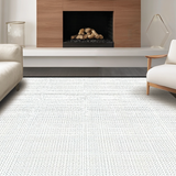 Ultra Soft Area Rug, Non Slip, Stain Resistant, Washable Area Rugs for Living Room, Bedroom, Artistic Interactive Study Surface(Gray)