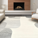 Ultra Soft Area Rug, Non Slip, Stain Resistant, Washable Area Rugs for Living Room, Bedroom, Luxurious Soft Animal Motif(Gray)