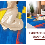 Dynamic Multicolor Geometric Arrangement(Blue)