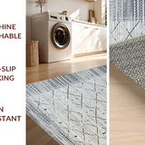 Contemporary Distressed Diamond Aesthetic(Gray)