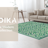 Contemporary Textured Diamond(Green)