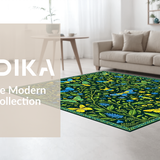 Artful Butterfly Botanical Arrangement(Green)