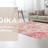Chic Earthy Toned Botanical Print(Ivory)