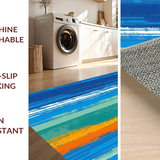 Dynamic Striped Colorful Expression(Blue)