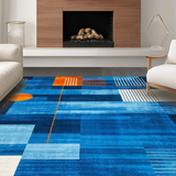 Playful Multi Hued Shapes(Blue)