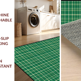 Chic Checkerboard Vintage Appeal(Green)