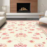 Vibrant Tropical Botanical Print(Beige)