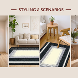 Classic Striped Farmhouse Look(Black)