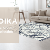 Artistic Linear Abstract Arrangement(Blue)