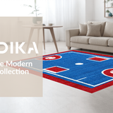 Charming Youthful Sports Iconography(Red)