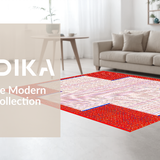 Dynamic Youthful Dotty Composition(Red)