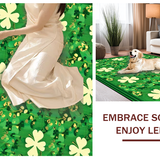 Festive Cheerful Shamrock Illustration(Green)