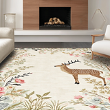 Lush Springtime Floral Aesthetic(Beige)