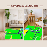 Cheerful Green City Grid(Green)