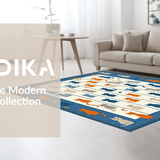 Charming Rustic Cat Illustrations(Blue)