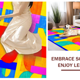 Lively Graphic Letter Arrangement(Blue)