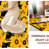 Contemporary Cat Flower Arrangement(Yellow)