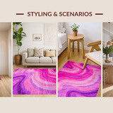 Eclectic Playful Watercolor(Pink)