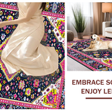 Vibrant Abstract Multicolor Design(Blue)