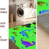 Fun Filled T Rex and Friends Scene(Green)