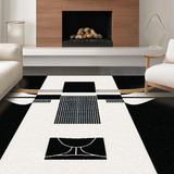 Rustic Black and White Cow(Black)