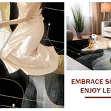 Artistic Swirling Minimalist Design(Black)