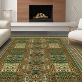 Vibrant Abstract Patterned Elegance(Green)