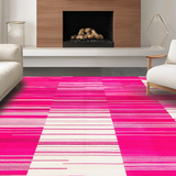 Chic Plush Abstract Visual(Pink)