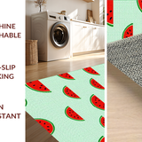 Ultra Soft Area Rug, Non Slip, Stain Resistant, Washable Area Rugs for Living Room, Bedroom, Artistic Juicy Fruit Appeal(Red)