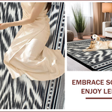 Exotic Striped Monochrome Aesthetic(Black)