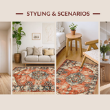 Chic Central Medallion Creation(Red)