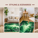 Charming Hand Drawn Woodland Theme(Green)