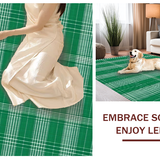 Cozy Reversible Geometric Charm(Green)