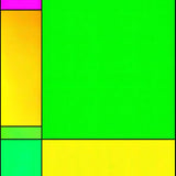 Chic Minimalist Abstract Composition(Green)