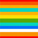 Ultra Soft Area Rug, Non Slip, Stain Resistant, Washable Area Rugs for Living Room, Bedroom, Playful Colorful Striped Arrangement(Red)