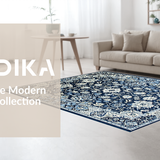 Charming Vibrant Floral Mosaic(Blue)