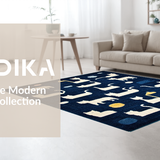 Eclectic Cat Inspired Decoration(Blue)