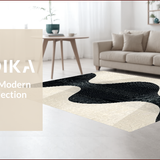 Ultra Soft Area Rug, Non Slip, Stain Resistant, Washable Area Rugs for Living Room, Bedroom, Modern Boho Entryway Pet-Friendly Geometric Area Rug(Beige)